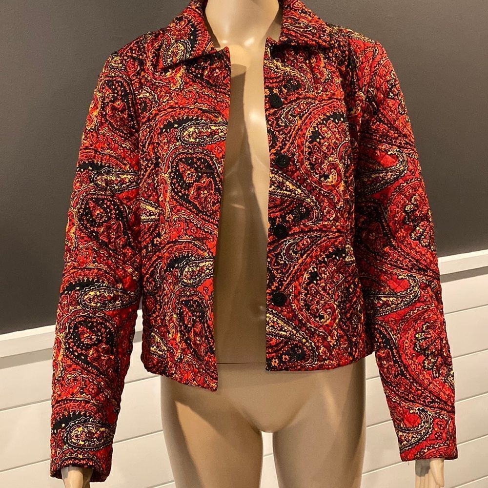 Vintage Maggy L quilted blazer size S